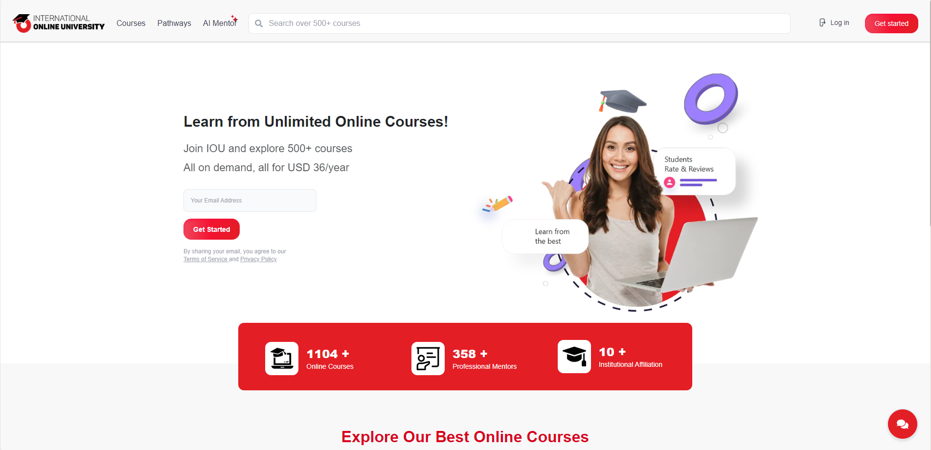 International Online University - EdTech Platform